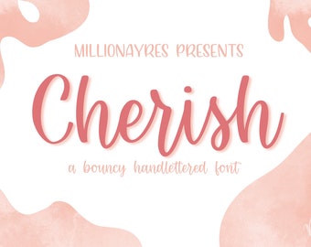 Cherish- A MillionAyres Font - Personal Use