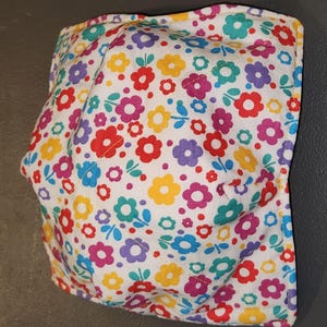 Bowl Cozy. Microwave Bowl Holder. Bright floral