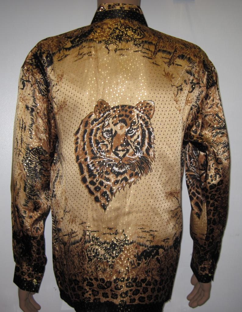 Tiger Print Shirt - Ready-to-Wear 1ABE5R