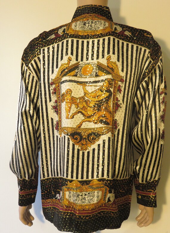 baroque style shirt mens