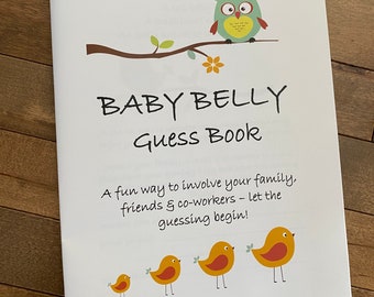 Guess Baby Weight Etsy
