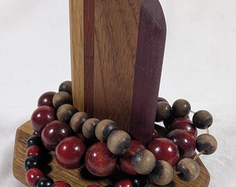 Vela - Porta bracciale in legno artigianale