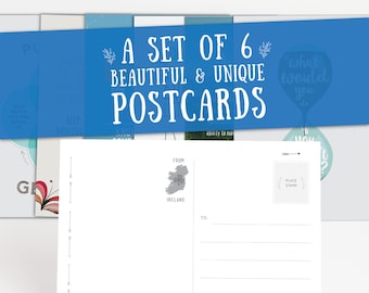 Inspirational Postcard set, Quote Postcards, Motivational Postcards, Encouragement Postcards. Postcards Pack.