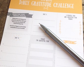 Gratitude Download, Gratitude Printable, Weekly gratitude sheet, Digital Download, Instant Download, Mental Health Sheet, Positive gifts
