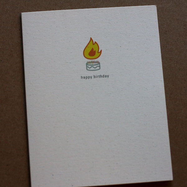 Fire Hazard Birthday Etsy