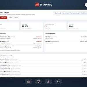 Bestandsverfolgung & Bestandsübersicht | Nachbestelldaten, Bestellungen, Etsy- und Shopify-Verkäufer