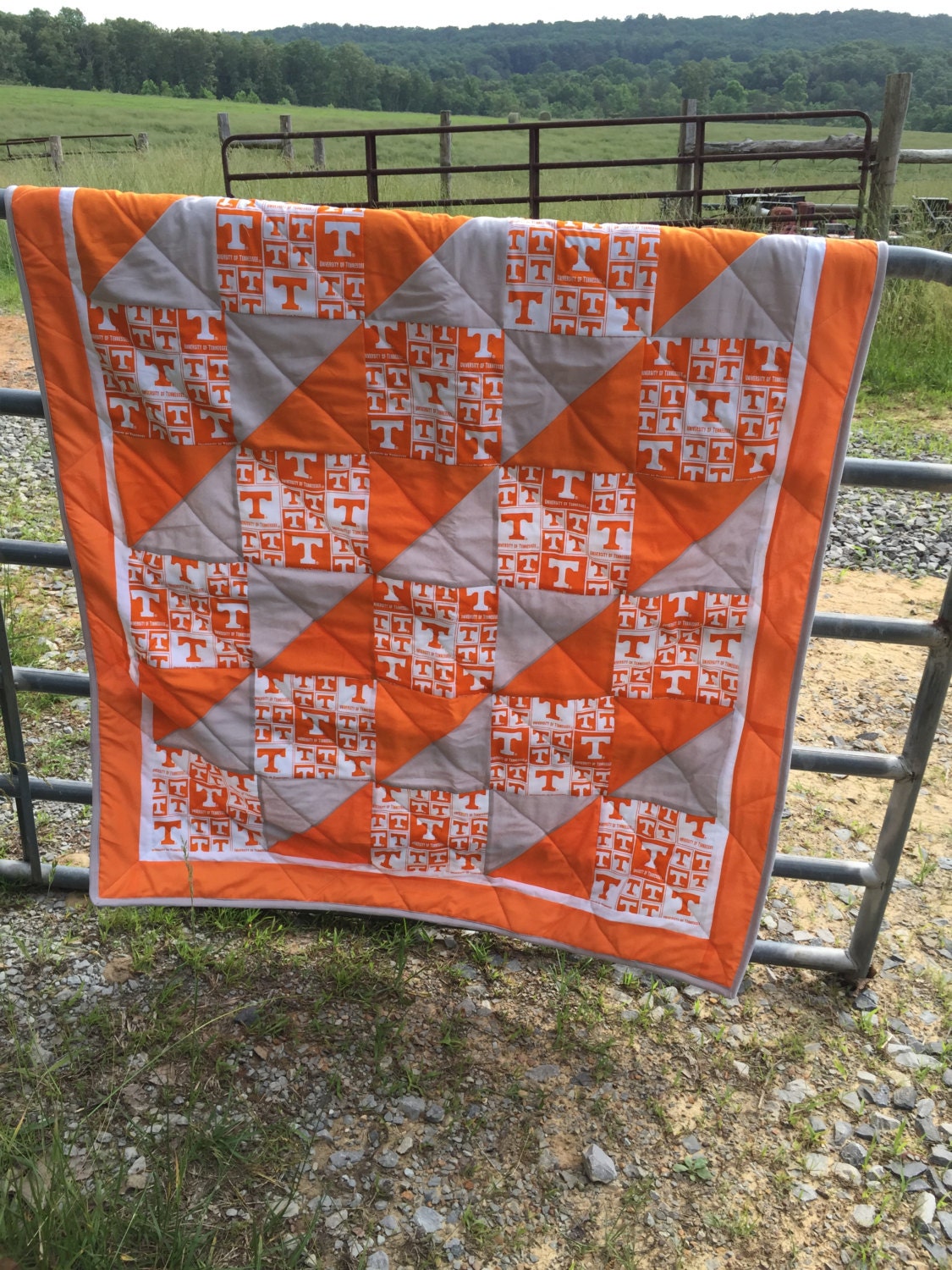 Tennessee Quilt in Multi Etsy