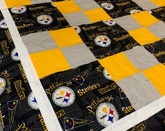 Pittsburgh Steelers LapCrib Size quilt