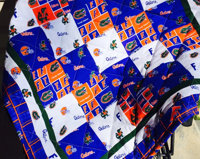 Florida Gators Baby Quilt Etsy