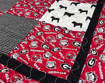 Georgia Bulldogs Quilt