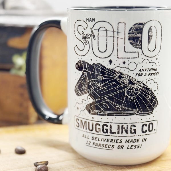 Solo Smuggling Co 15 oz coffee mug