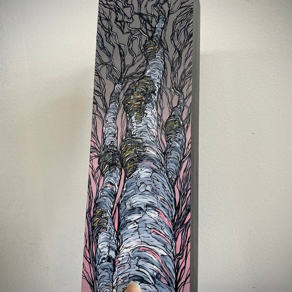 Tree Fungus Painting Etsy