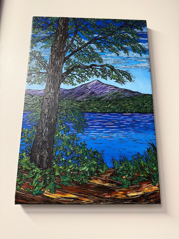 Mount Chocorua Painting New Hampshire White Mountains (20x30”)