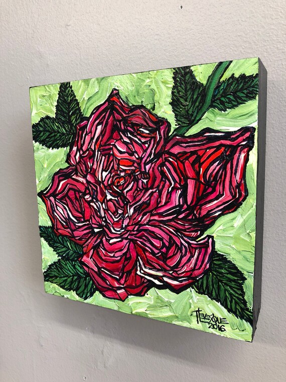 Flower Painting Tracy Levesque Fine Art