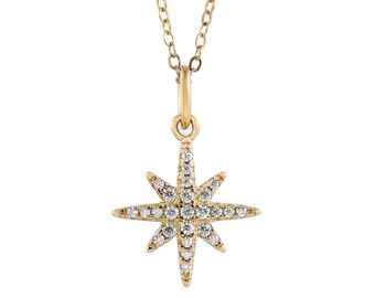 14K Gold Vermeil Constellation Gemstone Pendant