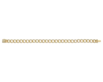 Wilshire Curb Bracelet | 14k Yellow Gold