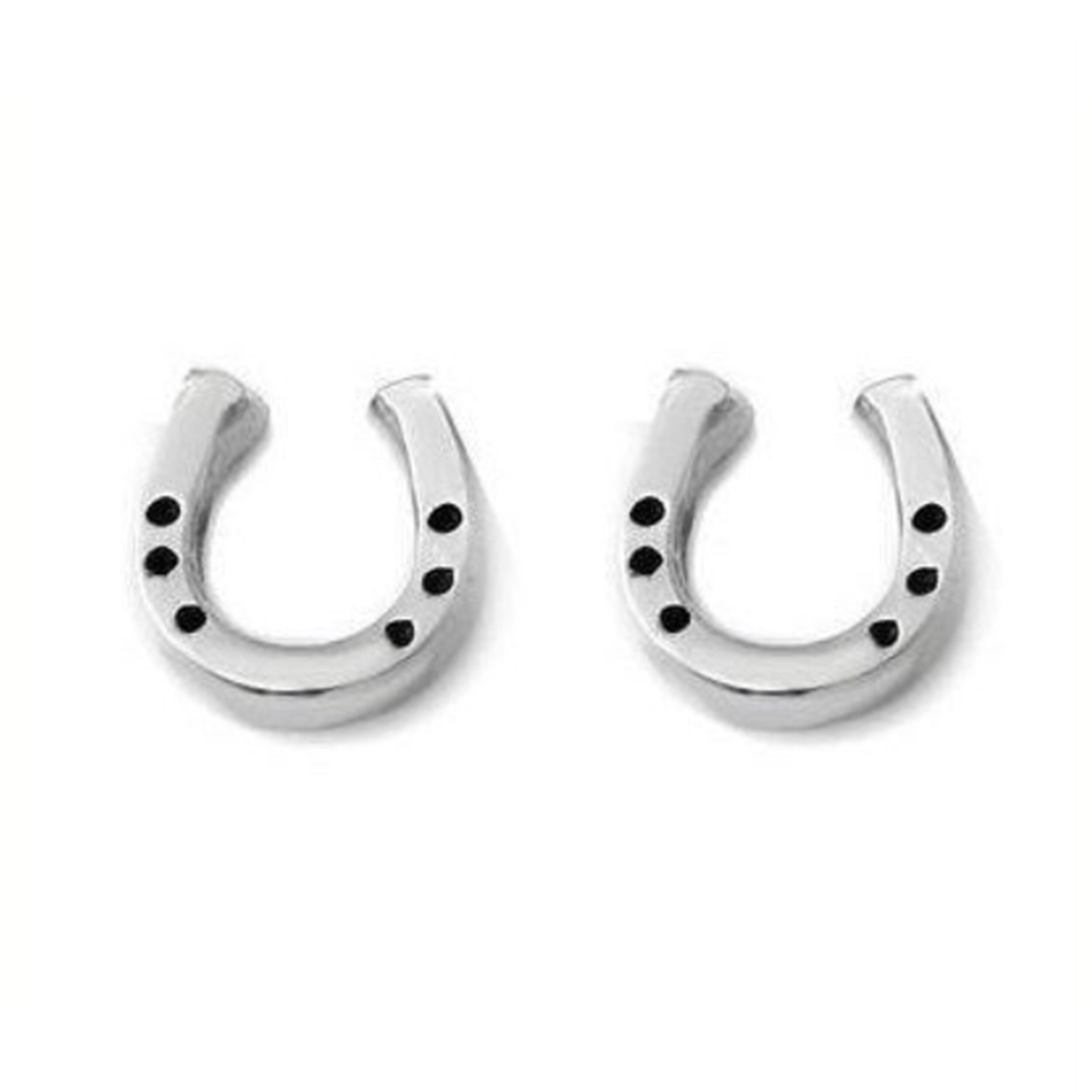 HORSESHOE Petite Stud Earrings Mini Horseshoe Studs Etsy Canada