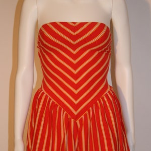 Vintage Romper, Vintage 70s, Hang Ten 70s Strapless Romper