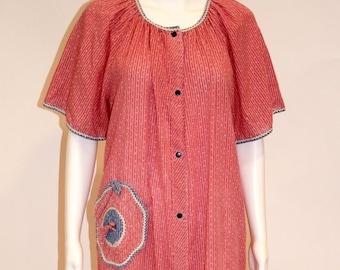 Vintage Red Tommies House Dress