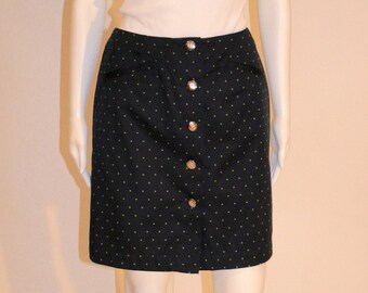 Vintage 80s Preppy Polka Dot Skort by Liz Sport