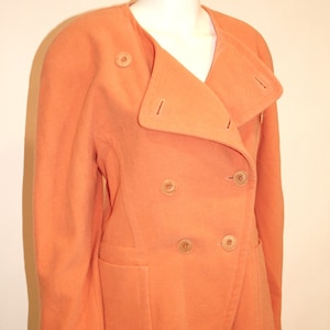 Vintage Escada By Margaretha Ley Apricot Wool Jacket