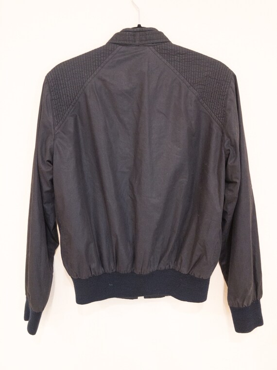 Chess King Black Bomber Jacket - Men's Medium - Etsy