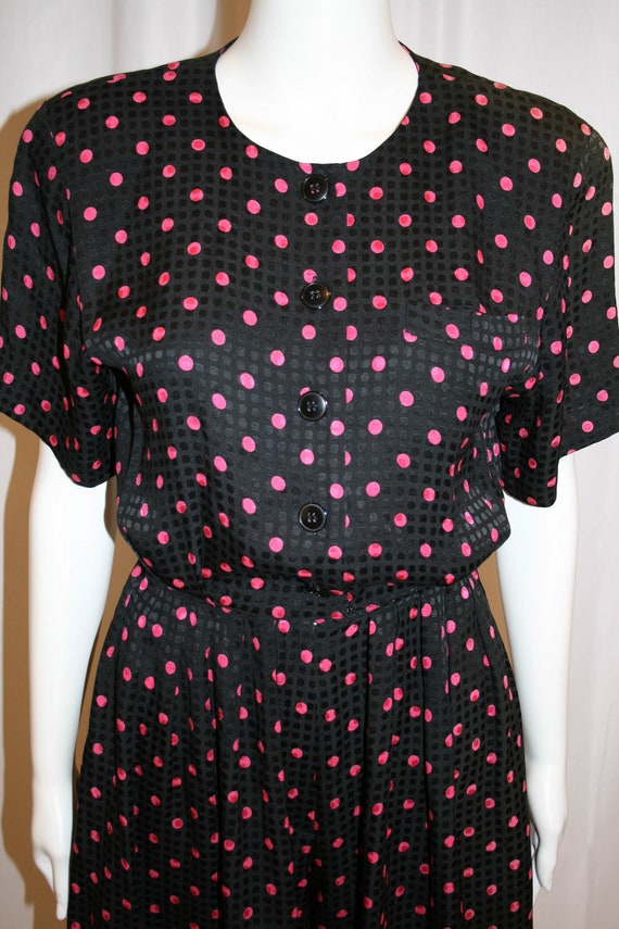 Vintage Anne Klein II Petites Silk Romper - image 2