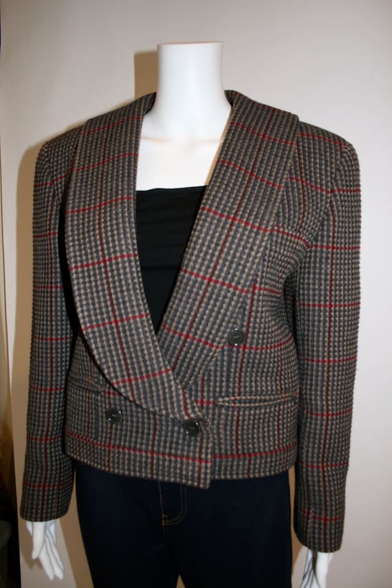 ジャケット・アウター 90's GIORGIO ARMANI Wool Tailored Jacket Vintage Giorgio Armani Wool Jacket - Etsy