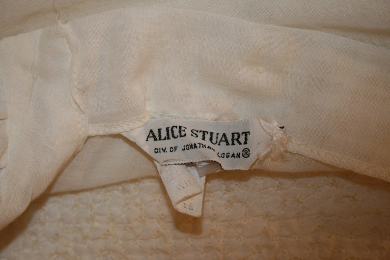 Vintage Alice Stuart Poet Blouse image 4