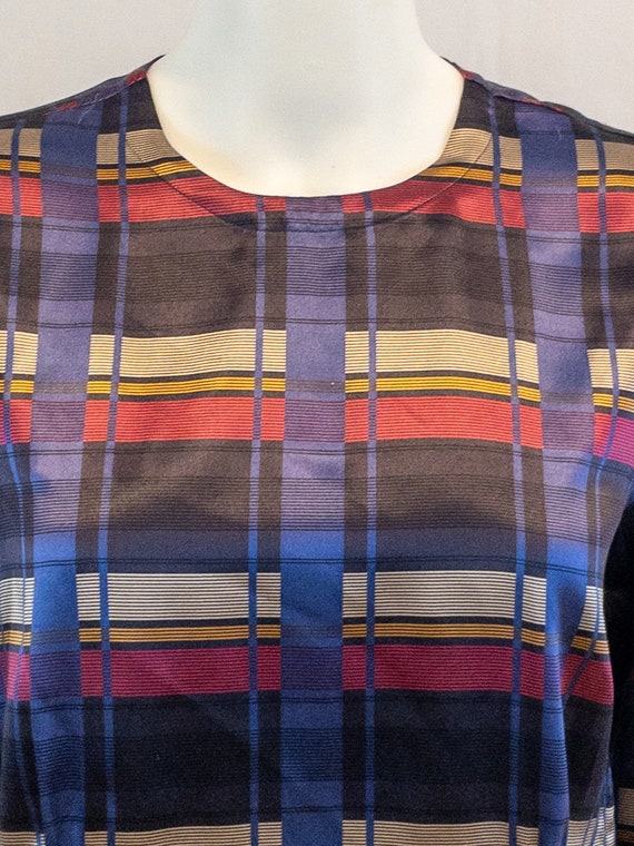 Vintage 1970s Silk Blouse Neiman Marcus - image 2