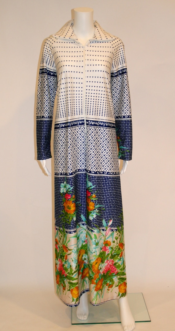 Vintage 1960s Butterfield 8 Kaftan, Lounger