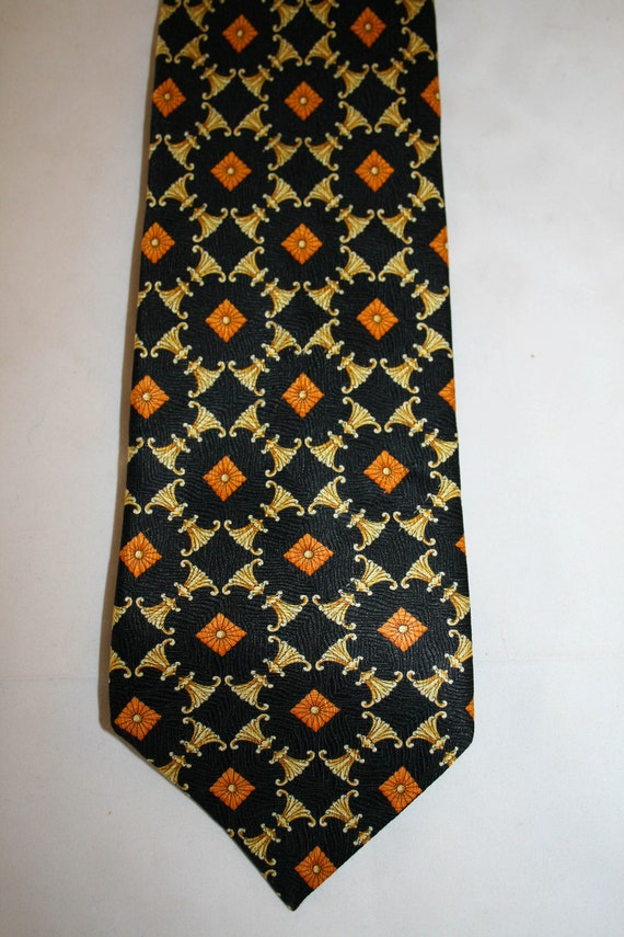 Vintage 1980s/90s Silk Necktie by Richel Royal - image 2