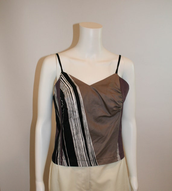 Vintage Melissa Lane Spaghetti Strap Top - image 4