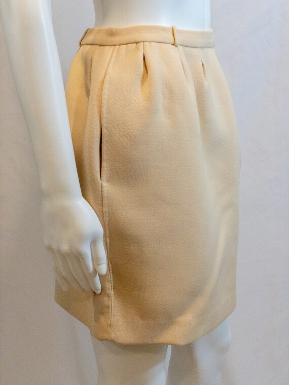 Vintage André Laug Cream Skirt
