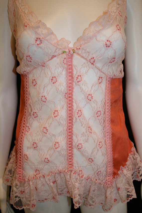 VIntage Lace Babydoll Lingerie - image 2