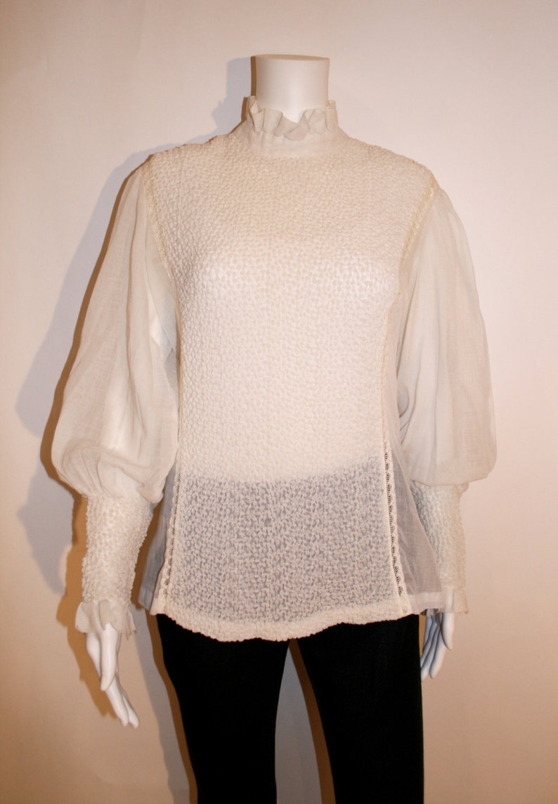 Vintage Alice Stuart Poet Blouse image 2