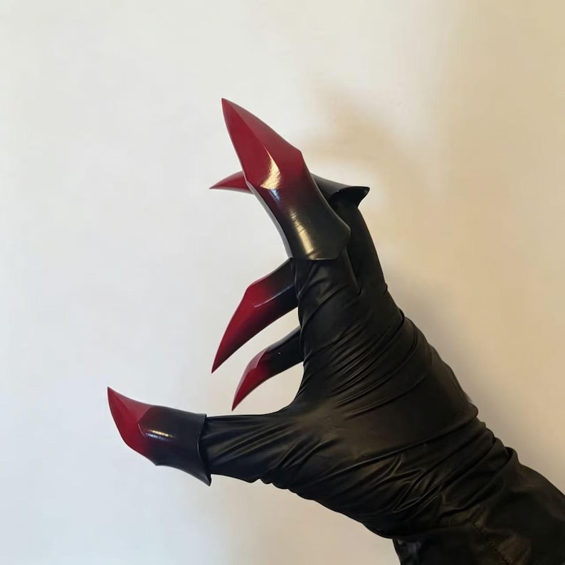 Alastor / Night Watcher Cosplay Claw Gloves, 3D Printed Finger Claw ...