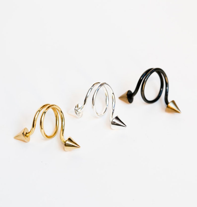 Double Spike Ring