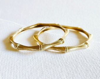 Brass bamboo handcast golf  bangles bangle bracelet high quality