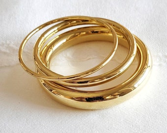 Brass simplicity golf  bangles bangle bracelet set