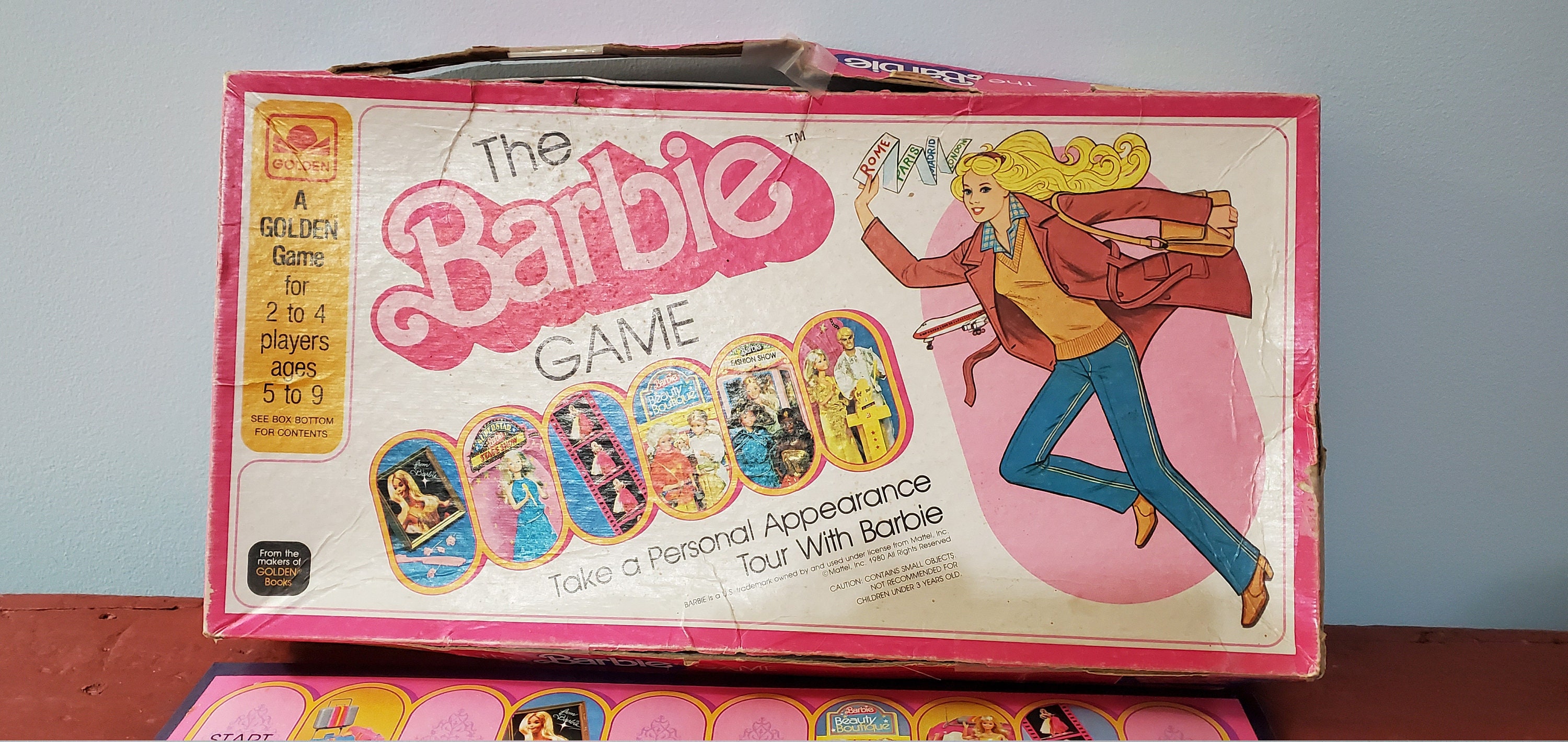 Board Game Replacement Pieces: The Barbie Game Queen of the Prom 1960  Mattel