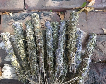 Russian Sage Ethically Wildcrafted Smudge Bundle
