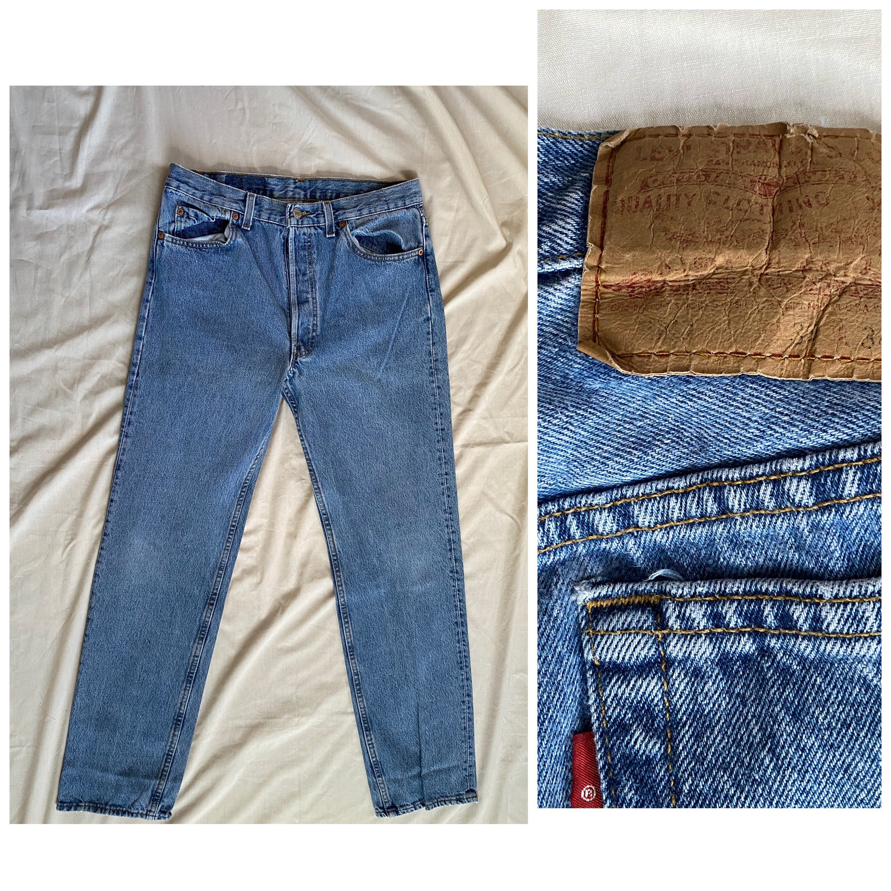 Levis 501 W34 L34 - Etsy