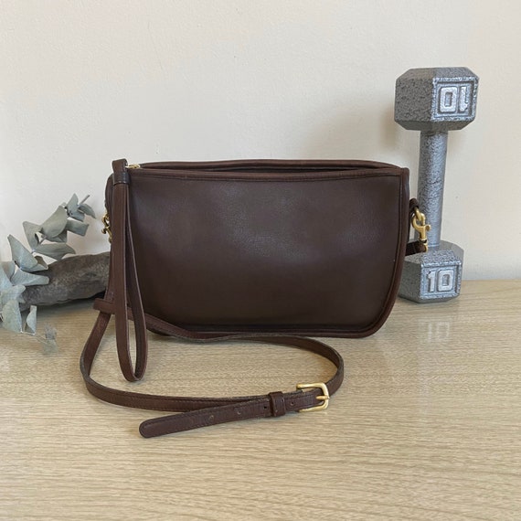 Vintage Coach Bag, Coach Mitchell Zip Bag, Mahogan