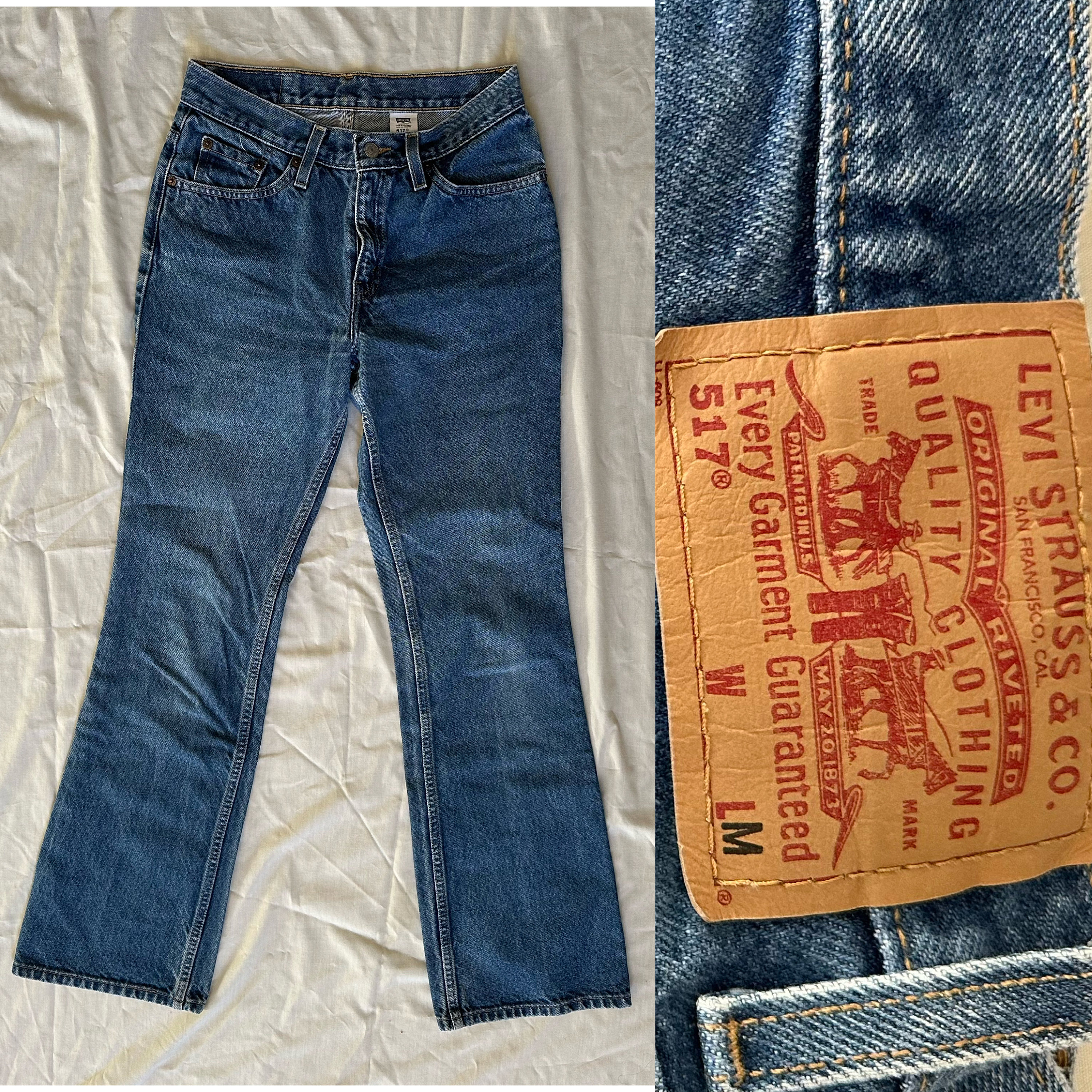 Vintage 517 Levi 30 31 - Etsy