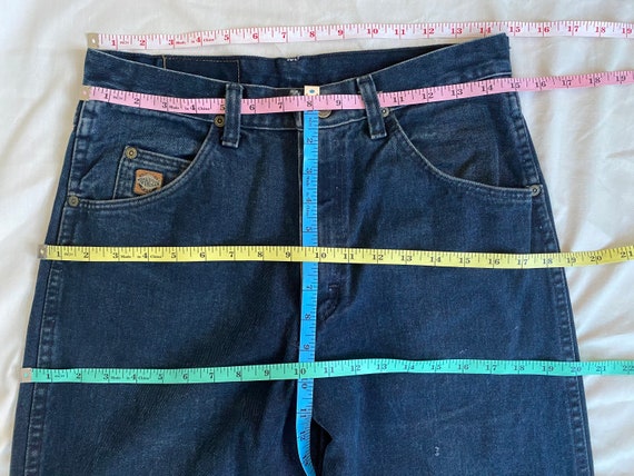Wrangler Jeans 30x27,  Made in USA Jeans Short Je… - image 10