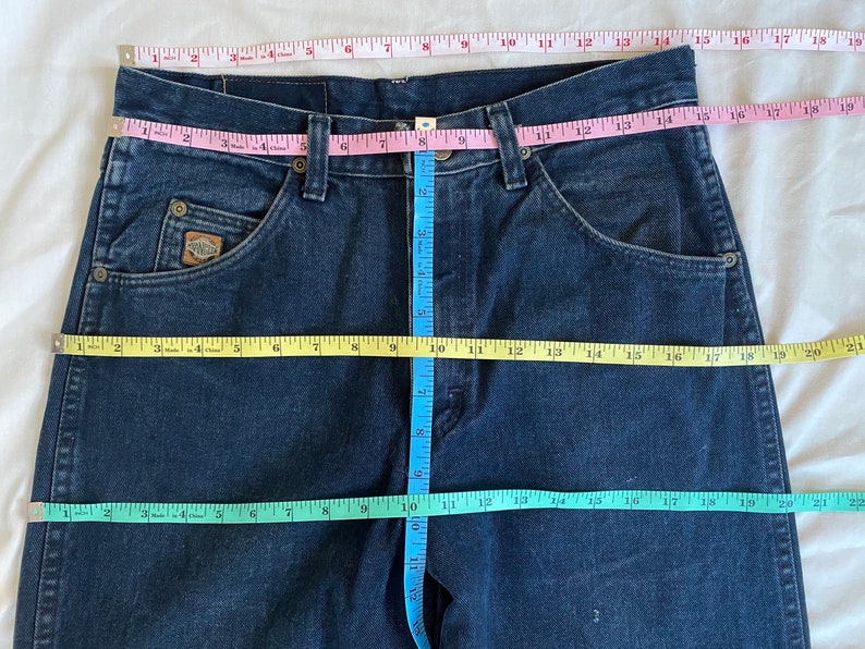 Wrangler Jeans 30x27, Made in USA Jeans Short Jeans Boyfriend Jeans Dad Jeans Vintage Wrangler W30 L27 image 10