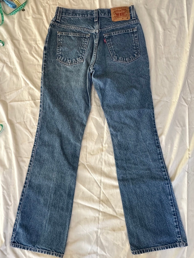 Levi's 517 27x31 Juniors 7, Red Tab Jeans, Vintage Boot Cut Flare Jeans ...