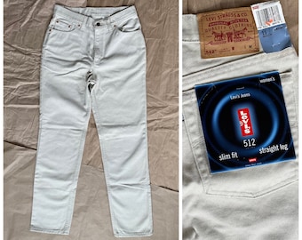 Levi es 512 hoch taillierte Jeans, Mama Jeans, Vintage hoch taillierte Jeans, Papa Jeans, 90er Jahre 80er Jahre Jeans, Freund Jeans, Levis 512 W31 L32