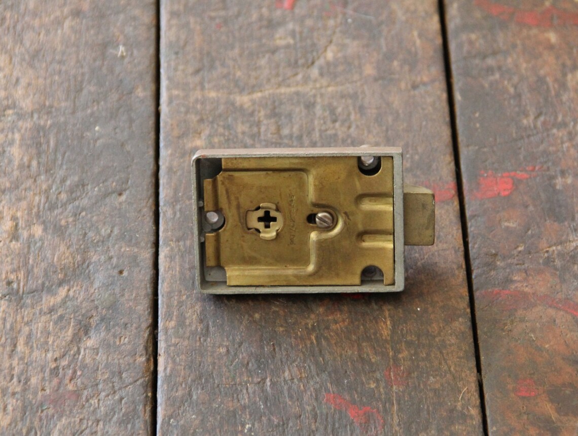 Vintage deadbolt lock keil door lock Etsy